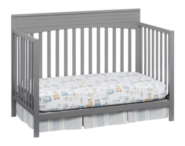 M Design Village Harper Dove Gray Convertible 4-in-1 Crib 4 M Design Village Harper Dove Gray Convertible 4-in-1 Crib - Image 4