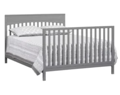 M Design Village Harper Dove Gray Convertible 4-in-1 Crib 10 M Design Village Harper Dove Gray Convertible 4-in-1 Crib -Ashley MDV668461 E