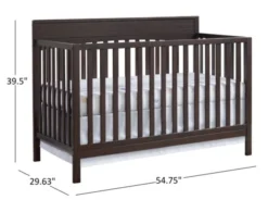 M Design Village Harper Espresso Convertible 4-in-1 Crib -Ashley MDV668462 X