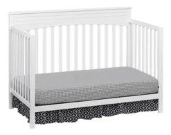 M Design Village Harper White Convertible 4-in-1 Crib -Ashley MDV668463 D