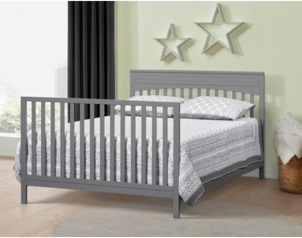 M Design Village Harper Dove Gray Full Bed Conversion Kit 2 M Design Village Harper Dove Gray Full Bed Conversion Kit - Image 2