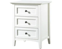 Modus Furniture Paragon White Nightstand