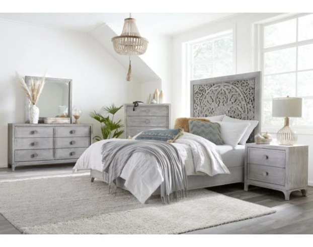 Modus Furniture Boho 4-Piece Queen Bedroom Set 1 Modus Furniture Boho 4-Piece Queen Bedroom Set