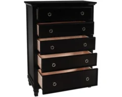 New Classic Tamarack Black Chest 6 New Classic Tamarack Black Chest -Ashley NCLA485977 C