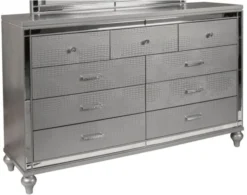 New Classic Valentino Silver Dresser