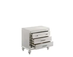 New Classic Valentino White Nightstand 5 New Classic Valentino White Nightstand -Ashley NCLA505888 C