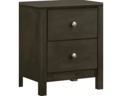 New Classic Aries Gray Nightstand