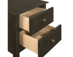 New Classic Aries Gray Nightstand 14 New Classic Aries Gray Nightstand -Ashley NCLA721286 G