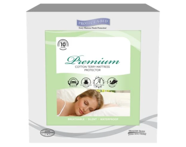 Protect-A-Bed Queen Premium Mattress Protector 1 Protect-A-Bed Queen Premium Mattress Protector