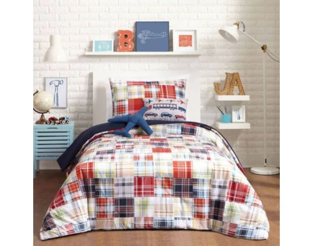 Peking Handicraft Bryce 4-Piece Twin Comforter Set 1 Peking Handicraft Bryce 4-Piece Twin Comforter Set