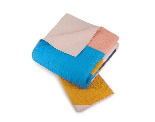 Peking Handicraft Modshapes Dark Pink 2-Piece Twin Quilt Set 3 Peking Handicraft Modshapes Dark Pink 2-Piece Twin Quilt Set - Image 3