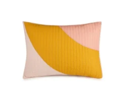 Peking Handicraft Modshapes Dark Pink 3-Piece Full/Queen Quilt Set 7 Peking Handicraft Modshapes Dark Pink 3-Piece Full/Queen Quilt Set -Ashley PKHC637575 D