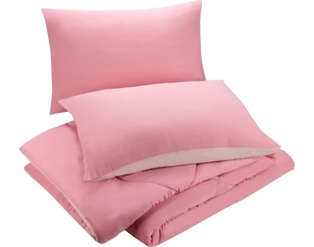 Peking Handicraft Urban Playground Pink 3-Piece Twin Comforter 1 Peking Handicraft Urban Playground Pink 3-Piece Twin Comforter
