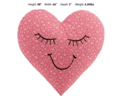 Peking Handicraft Heart 4-Piece Twin Quilt -Ashley PKHC702054 X