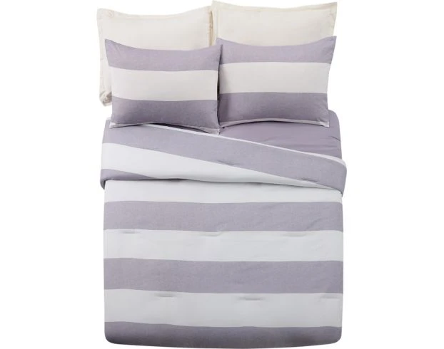 Peking Handicraft Lavelle Gray 2-Piece Twin Comforter 2 Peking Handicraft Lavelle Gray 2-Piece Twin Comforter - Image 2