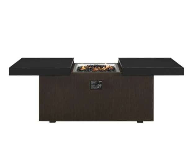 Plank & Hide Black Rectangular Slide Top Fire Pit 4 Plank & Hide Black Rectangular Slide Top Fire Pit - Image 4