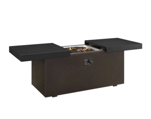 Plank & Hide Black Rectangular Slide Top Fire Pit 5 Plank & Hide Black Rectangular Slide Top Fire Pit - Image 5
