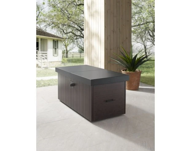 Plank & Hide Black Rectangular Slide Top Fire Pit 7 Plank & Hide Black Rectangular Slide Top Fire Pit - Image 7