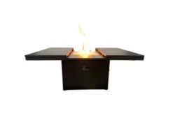 Plank & Hide 42-Inch Square Charcoal Fire Pit -Ashley PLHI6985364 F