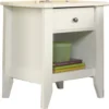 Sauder Shoal Creek White Nightstand