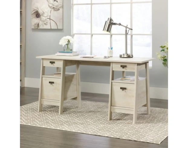 Sauder Trestle Executive Desk 2 Sauder Trestle Executive Desk - Image 2