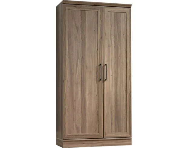 Sauder HomePlus Salt Oak Storage Cabinet 1 Sauder HomePlus Salt Oak Storage Cabinet