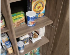 Sauder HomePlus Salt Oak Storage Cabinet 10 Sauder HomePlus Salt Oak Storage Cabinet -Ashley SAUD633917 F