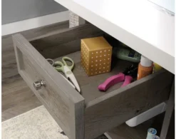 Sauder Craft Pro Oak Work Table -Ashley SAUD692952 E