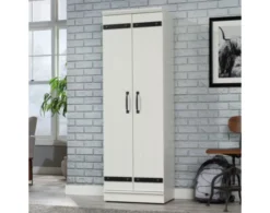 Sauder Home Plus White Storage Pantry 16 Sauder Home Plus White Storage Pantry -Ashley SAUD712892 E