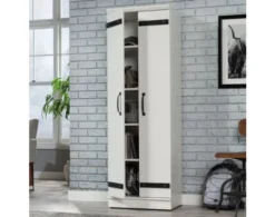 Sauder Home Plus White Storage Pantry 17 Sauder Home Plus White Storage Pantry -Ashley SAUD712892 F