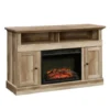 Sauder Cannery Media Fireplace With Console