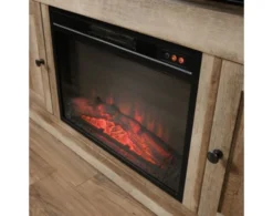 Sauder Cannery Media Fireplace With Console -Ashley SAUD717185 H