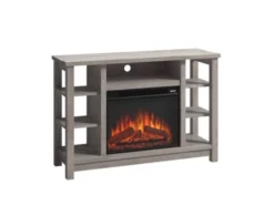 Sauder Select Media Console With Fireplace