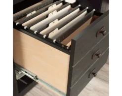 Sauder Cottage Road Black Corner Desk -Ashley SAUD729201 I