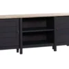 Sauder Cottage Road Black Media Console