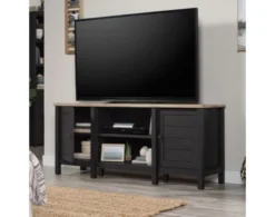 Sauder Cottage Road Black Media Console -Ashley SAUD729202 F