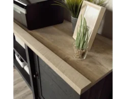 Sauder Cottage Road Black Media Console -Ashley SAUD729202 G