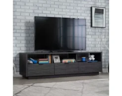 Sauder Harvey Park Grand Raven Oak Entertainment Credenza -Ashley SAUD731028 K