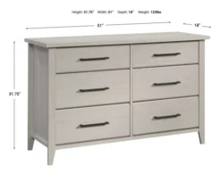 Sauder Summit Station Dresser -Ashley SAUD746361 X