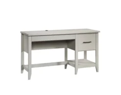 Sauder Summit Station Glacier Oak Desk