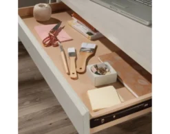 Sauder Summit Station Glacier Oak Desk -Ashley SAUD746376 F