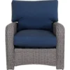 South Sea Rattan St Tropez Stone Lapis All Weather Outdoor Chair