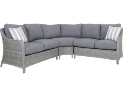 South Sea Rattan Mayfair 3-Piece Sectional