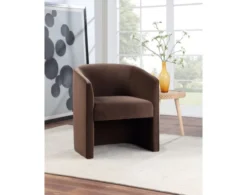 Steve Silver Iris Cocoa Accent Chair -Ashley STEV725717 F