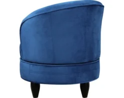 Steve Silver Sophia Blue Velvet Swivel Chair -Ashley STEV725731 E