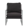 Steve Silver Kai Black Accent Chair