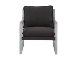 Steve Silver Kai Black Accent Chair