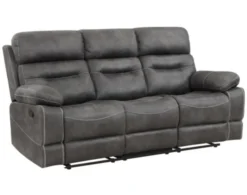 Steve Silver Rudger Gray Reclining Sofa -Ashley STEV735685 C