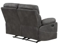 Steve Silver Rudger Gray Reclining Loveseat -Ashley STEV735688 F