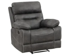 Steve Silver Rudger Gray Recliner -Ashley STEV735690 C